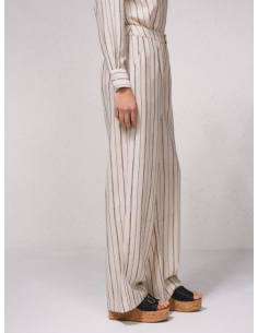 Pantalon fluide Rayé 259104 2