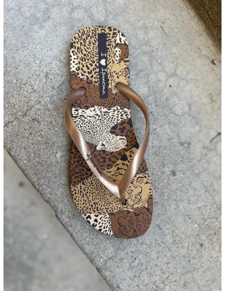 Tong femme ANIMAL print