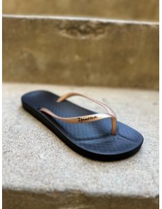 Tong femme ANAT Noir/Gold