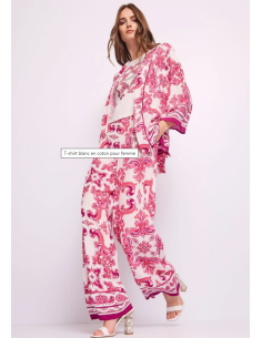 Pantalon imprimé 25017
