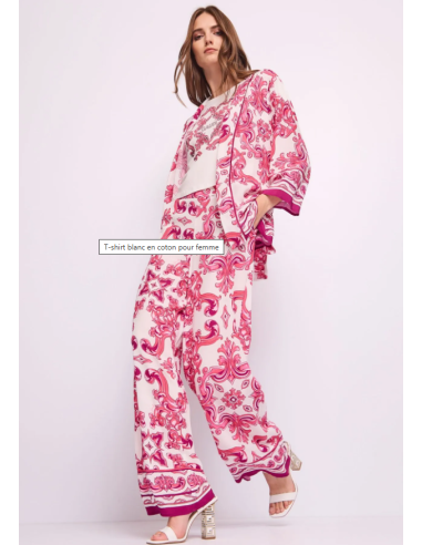 Pantalon imprimé 25017