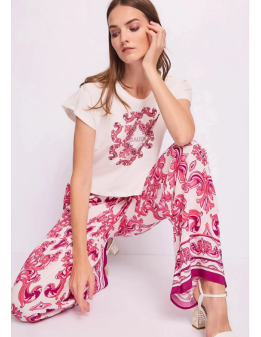 Pantalon imprimé 25017