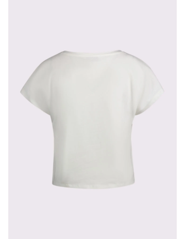 Tee Shirt Blanc Coton 64013