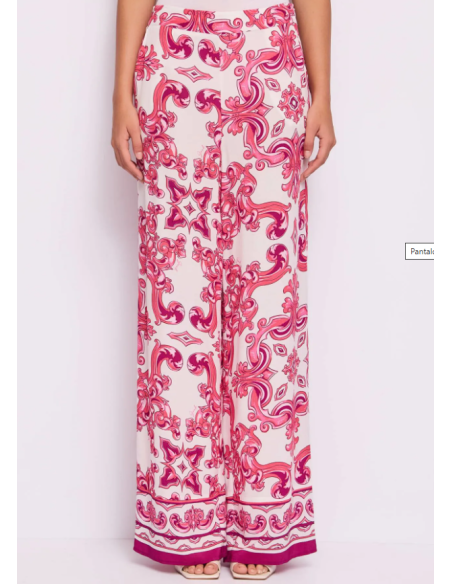 Pantalon imprimé 25017
