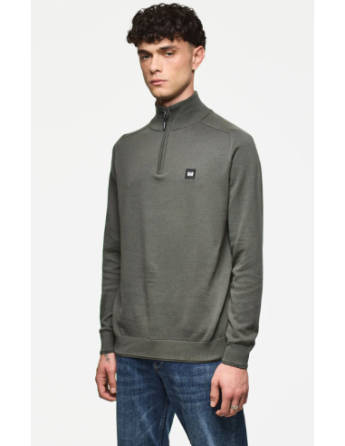 Pull Fine maille 1/2 Zip PIERRE
