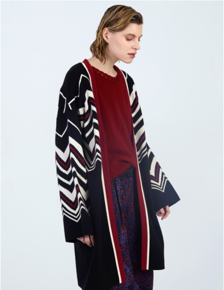 VESTE Jacquard 56K35