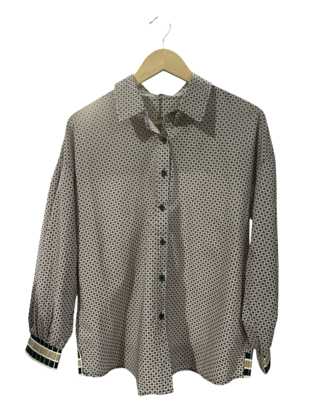 CHEMISE printed cotton 05B127