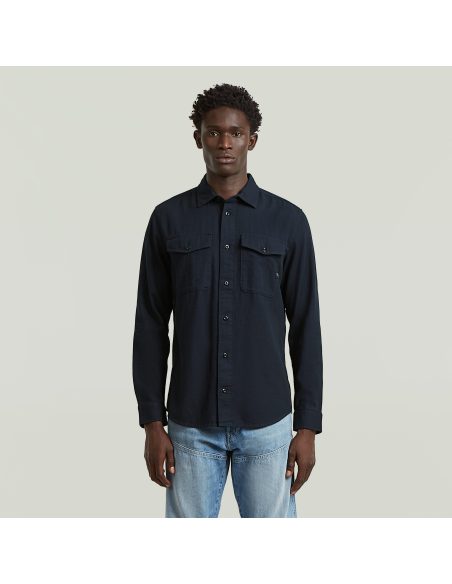 Chemise Jeans Marine 24963