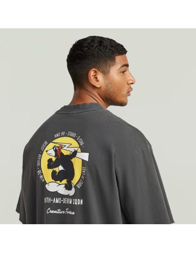 Tee Shirt Back gr LOOSE 28605