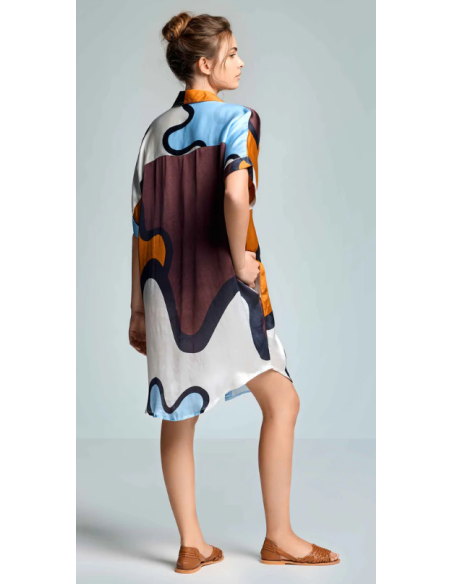 Robe 63% Viscose et Modal 37% 26.022