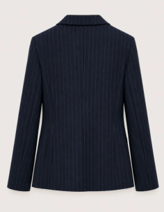 Blazer en viscose à rayures 35033 2