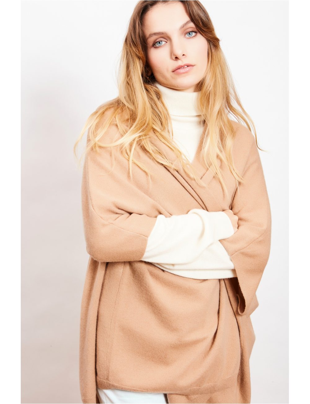 Gilet Poncho gwenn