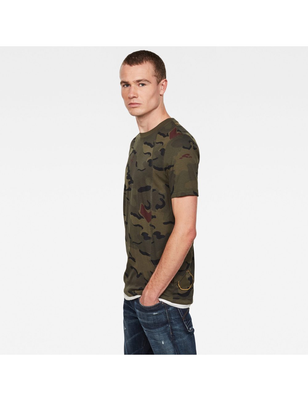 Tee Shirt Circle camo 17741