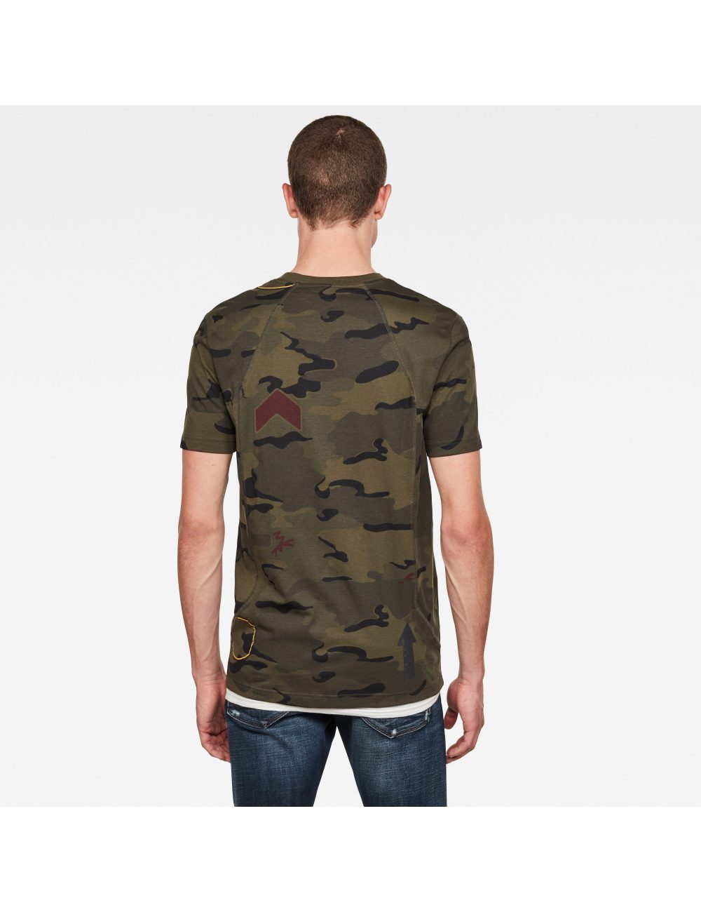 Tee Shirt Circle camo 17741
