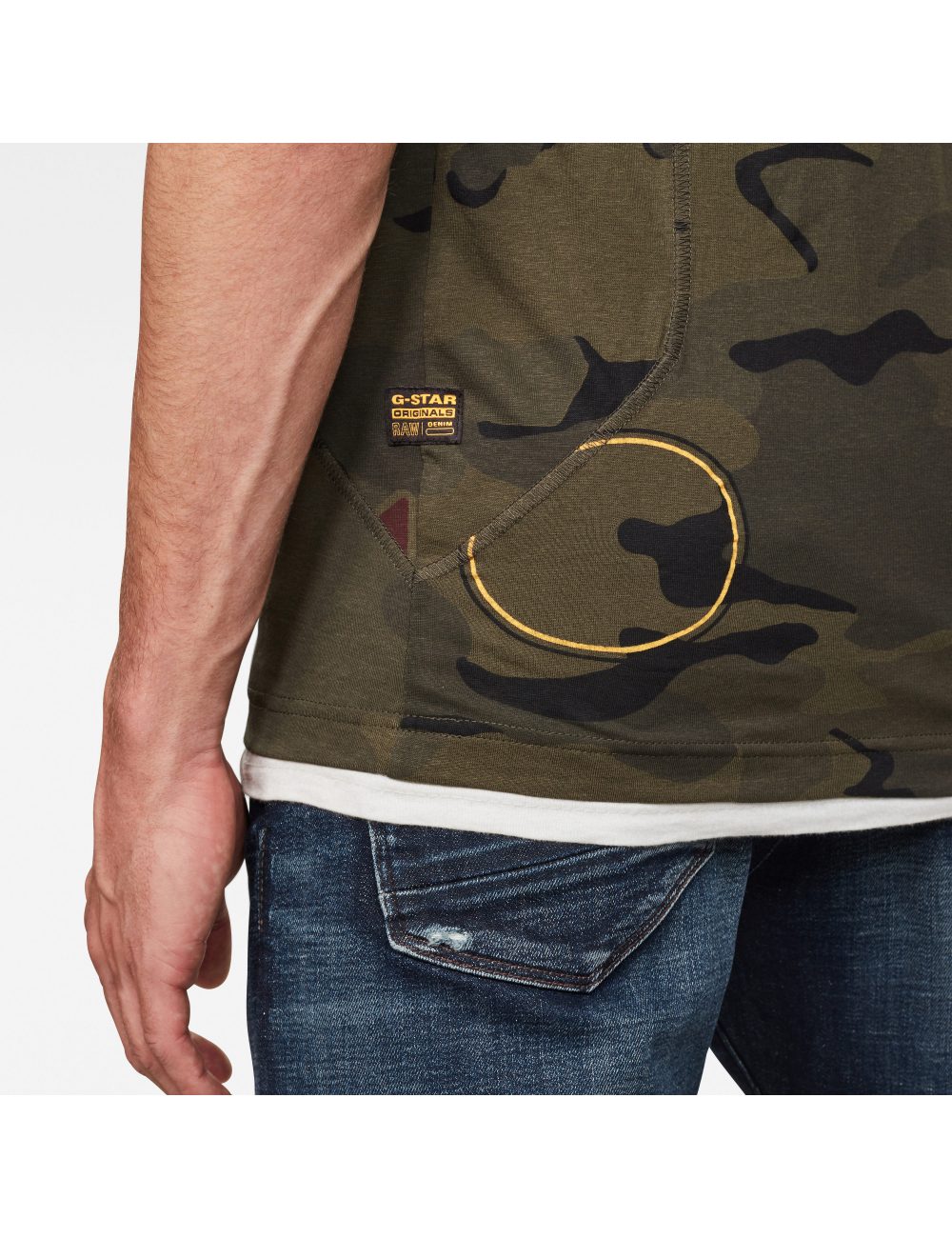Tee Shirt Circle camo 17741