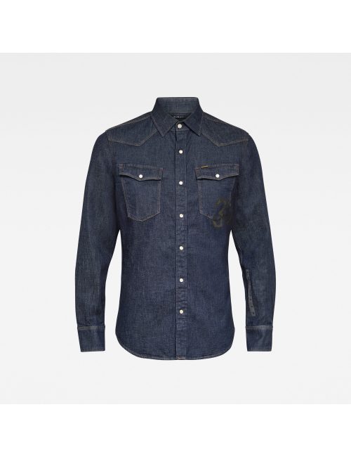 Chemise jean raser stretch 17518