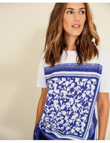 T-SHIRT IMPRIMÉ BANDANA 34427