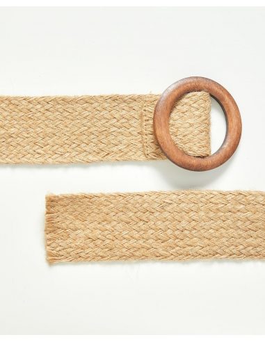 CEINTURE EN JUTE TRESSÉ 34920