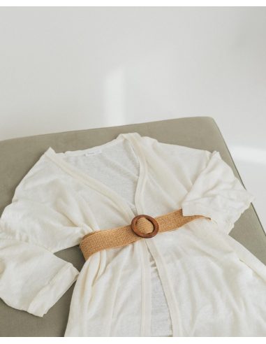 CEINTURE EN JUTE TRESSÉ 34920