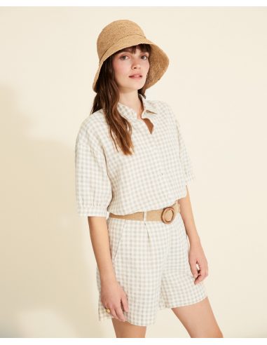 CHAPEAU BOB TRESSÉ 34926