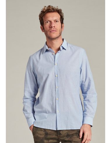 Chemise ML Seersucker 303420