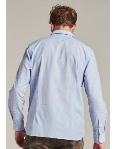 Chemise ML Seersucker 303420