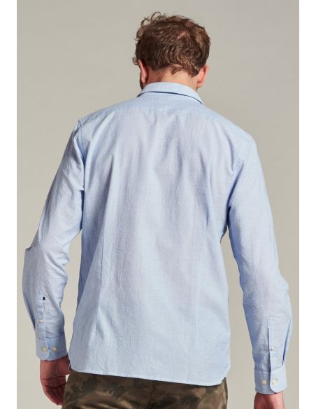 Chemise ML Seersucker 303420