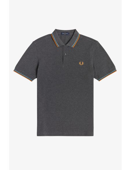 Polo en piqué de coton 3600