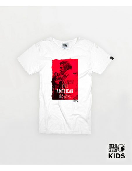 Tee Shirt AMERICAN DREAM kid 501 white