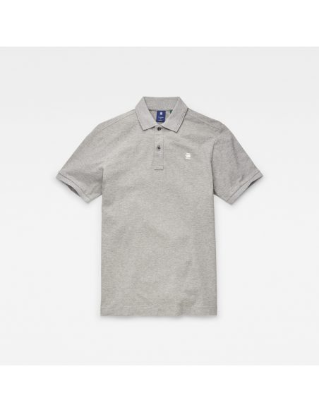 Polo s/s Douda 11595 gris et vert