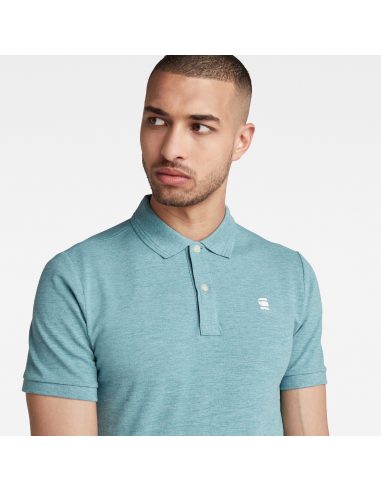 Polo s/s Douda 11595 gris et vert