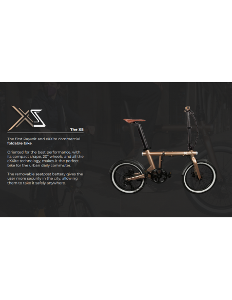 RAYVOLT BIKE XS WOMEN 250W AVEC BAT 36V 15A