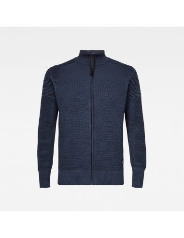 Pull maille 3D Biker zipper 20413