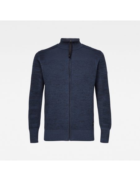 Pull maille 3D Biker zipper 20413