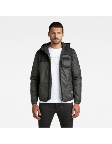 Blouson denim et matelassé mixte 20119