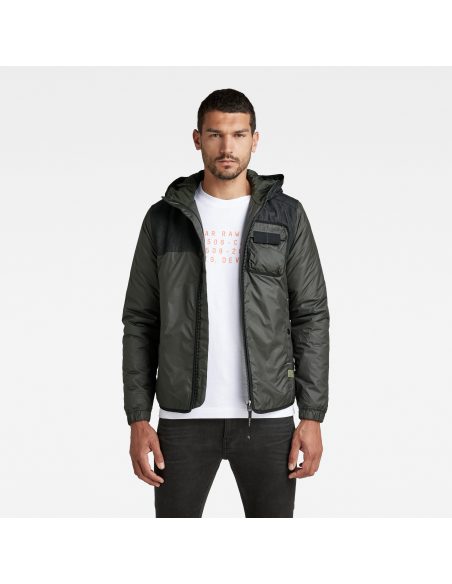 Blouson denim et matelassé mixte 20119