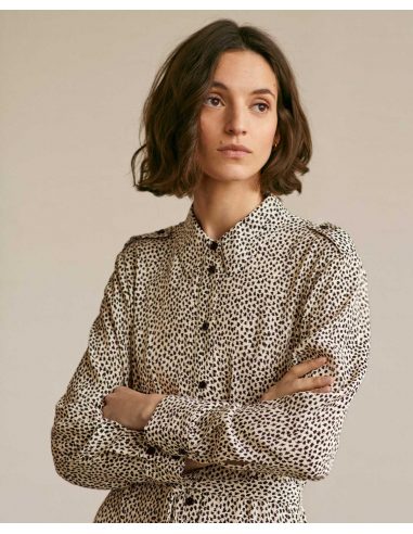 Robe col chemise 35814