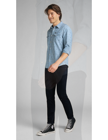 Jean LUKE Velours Marine L719RL62