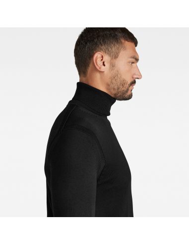 Pull premium en maille col roulé 21367