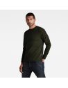 Pull structure en maille col rond 20676