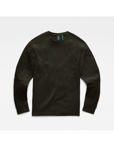 Pull structure en maille col rond 20676