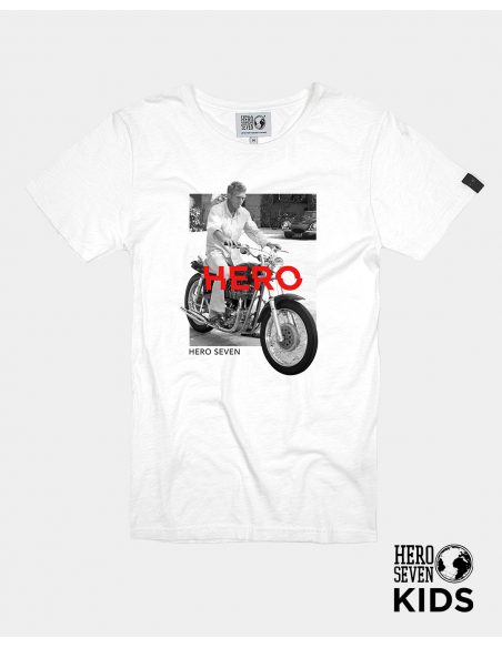 Tee Shirt Kids WHITE RIDE 506