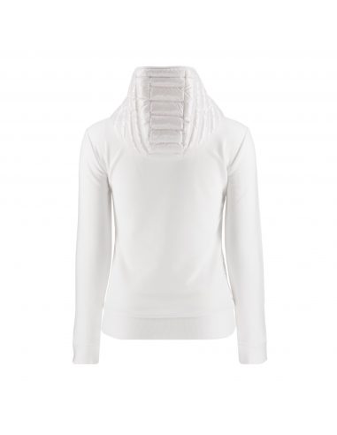 Veste CANDY jersey doudoune blanc