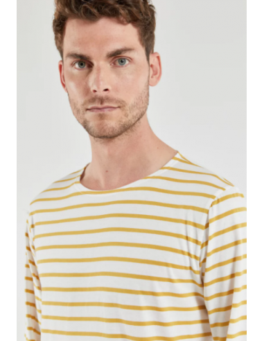 Tee shirt manches longues PLOZEVET 73792 jaune