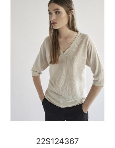 Pull viscose coton 124367