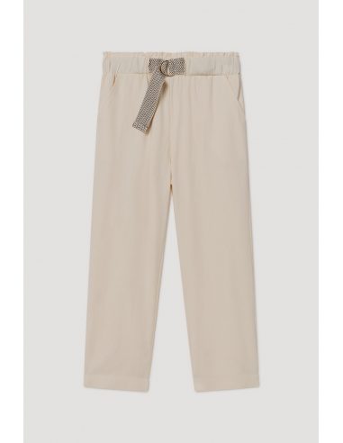 Pantalon PAPERBAG P57IV ivory