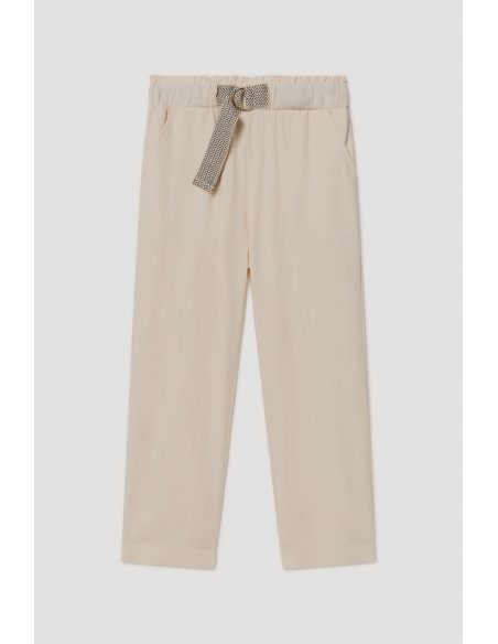 Pantalon PAPERBAG P57IV ivory