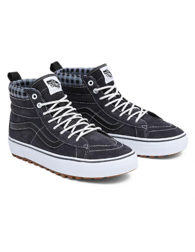 VANS SK8-HI MTE PLAID GREY/WHITE
