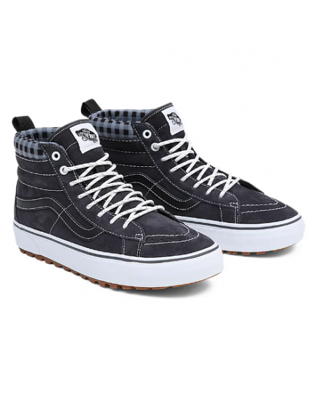 VANS SK8-HI MTE PLAID GREY/WHITE