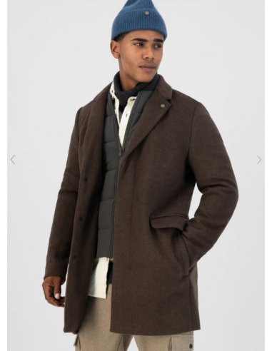 Manteau Melange Laine 101396